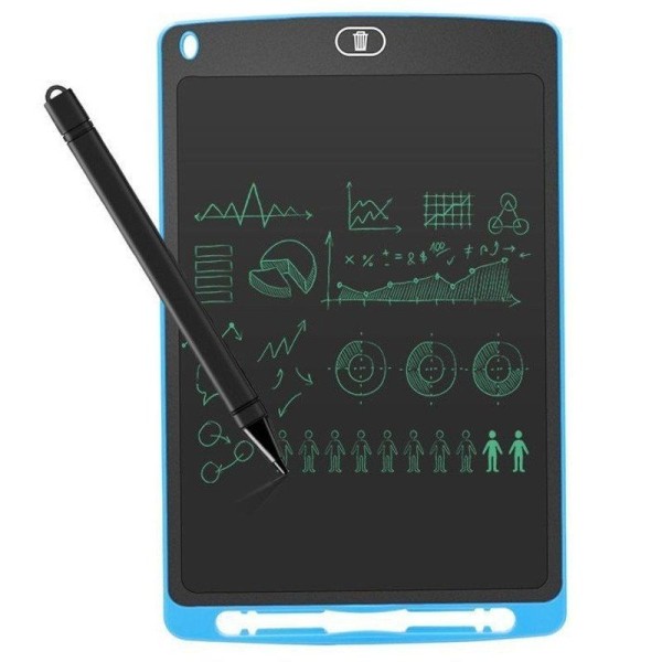 MINI PIZARRA DIGITAL LEOTEC SKETCHBOARD TEN BLUE - 10'/25.4CM - PANTALLA LCD - LÁPIZ ÓPTICO INCLUIDO - BATERÍA - IMÁN TRASERO - 