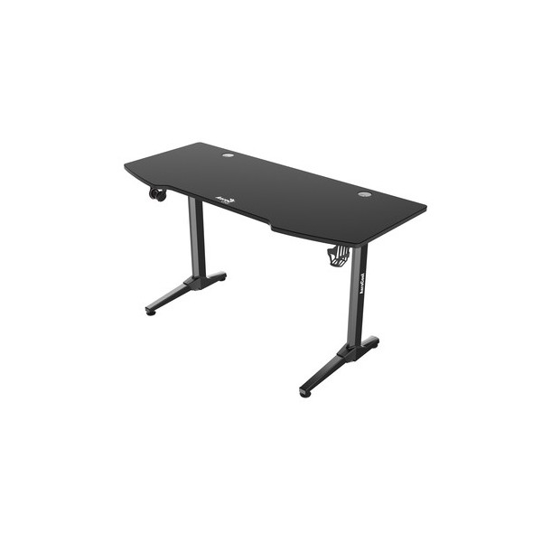 MESA GAMING AEROCOOL ACD2-140 - SUPERFICIE AGLOMERADO 18MM - PIES AJUSTABLES - SOPORTE AURICULARES - BANDEJA ESPECIAL PARA CABLE