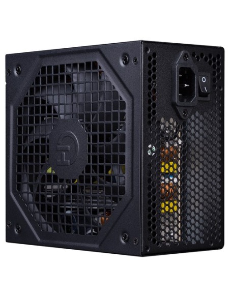 FUENTE DE ALIMENTACIÓN GAMING HIDITEC BZ550 - 550W - VENTILADOR 140MM - PFC ACTIVO - CABLE MALLADO SEGURIDAD - EFICIENCIA 80PLUS
