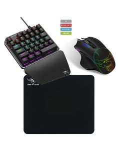 COMBO TECLADO Y RATON GAMING SPIRIT OF GAMER XPERT-G700 PARA CONSOLAS Y PC - 35 TECLAS SWITCHES MECÁNICOS - RATON XPERT-G700 320
