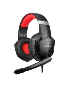 AURICULARES MARS GAMING MHX - DRIVERS SUPERBASS 50MM - MICRÓFONO CON REDUCCIÓN DE RUIDO - CABLE 200CM - JACK 3.5MM/ADAPTADOR Y -