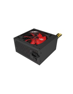 FUENTE DE ALIMENTACIÓN ATX MARS GAMING 550W - VENTILADOR 12CM - 14DB - ROJO/NEGRO - Imagen 1