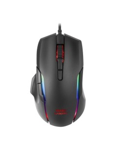 RATÓN MARS GAMING MMX - ÓPTICO - 12400DPI - ILUMINACIÓN RGB - ROLLER + 9 BOTONES - CABLE 1.8 METROS - CONECTOR USB - Imagen 1