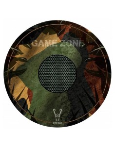 ALFOMBRA GAMING WOXTER STINGER FLOORPAD CAMUFLAJE - DIÁMETRO 120CM - MICROFIBRA CON BASE CAUCHO - LAVABLE - Imagen 1