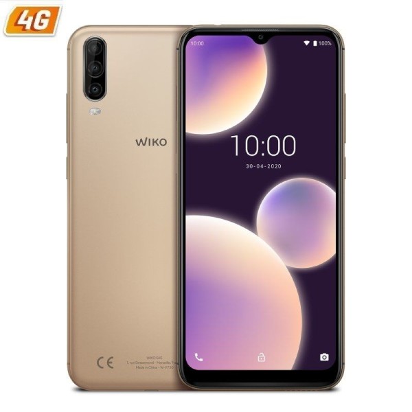 SMARTPHONE MÓVIL WIKO 4 LITE DEEP GOLD - 6.52'/16.56CM HD+ - OC 1.8HZ - 2GB - 32GB - CAM (13+2+5)/5 MPX - 4G - DUAL SIM - ANDROI