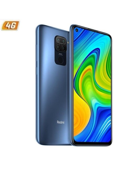 SMARTPHONE MÓVIL XIAOMI REDMI NOTE 9 MIDNIGHT GREY - 6.53'/16.5CM - MTK HELIO G85 - 3GB RAM - 64GB - CAM (48+8+2+2)/13 MP - 4G -