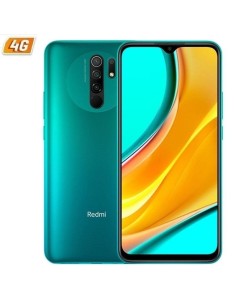 SMARTPHONE MÓVIL XIAOMI REDMI 9 OCEAN GREEN - 6.53'/16.59CM - MTK HELIO G80 - 4GB RAM - 64GB - CAM (13+8+5+2)/8MP - 4G - DUAL SI