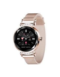 RELOJ INTELIGENTE INNJOO LADY CRYSTAL GOLD - REGISTRO DISTANCIA - RITMO CARDIACO - MONITORIZACIÓN SUEÑO - WATERPROOF - Imagen 1