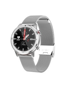 RELOJ INTELIGENTE INNJOO VOOM CLASSIC SILVER - PANTALLA 3.38CM - CUANTIFICADOR SALUD - NOTIFICACIONES - BAT.230MAH - COMPAT.ANDR