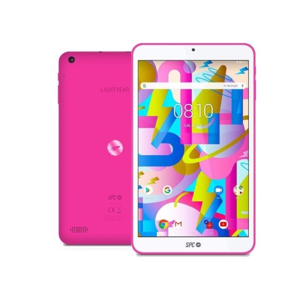 TABLET SPC LIGHTYEAR 8 ROSA - QC A35 1.3GHZ - 2GB DDR3 - 16GB - 8'/20.32CM IPS HD - CAM 2MPX- BT - MICRO SD - BAT 3500MAH - ANDR
