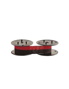 CINTA IMPRESIÓN DE NAILON CASIO RB-02 - COLORES NEGRO/ROJO - 13MM*6M - COMPATIBLE SEGÚN ESPECIFICACIONES - Imagen 1