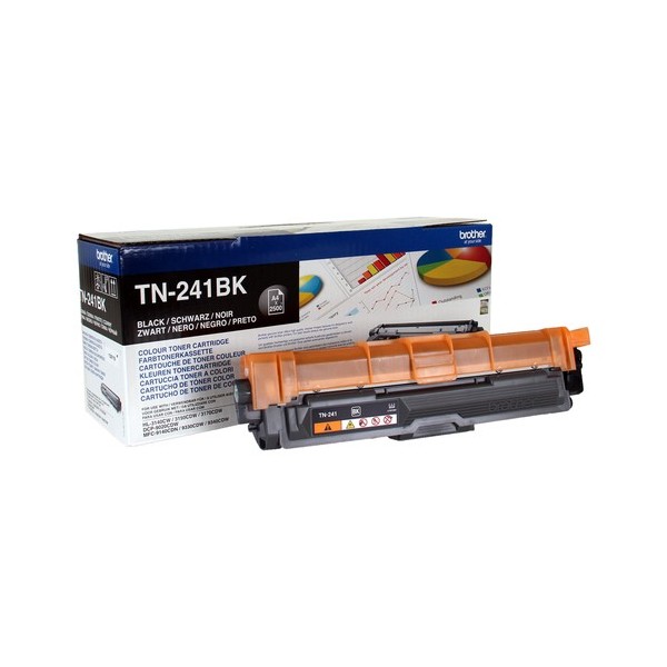 TONER NEGRO BROTHER TN241BK - 2500 PAG - COMPATIBLE SEGÚN ESPECIFICACIONES - Imagen 1