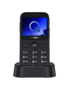 TELÉFONO MÓVIL ALCATEL 20.19G METALIC GRAY - 2.4'/6.09CM QVGA - 16MB ROM - 8MB RAM - MICROSD - BT - BOTÓN SOS - FM - LINTERNA - 