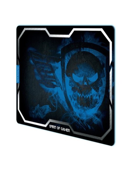 ALFOMBRILLA SPIRIT OF GAMER BLUE SMOKEY SKULL XL - 43.5*32.3CM - TEXTURA ULTRAFINA - BASE ANTIDESLIZANTE - Imagen 1