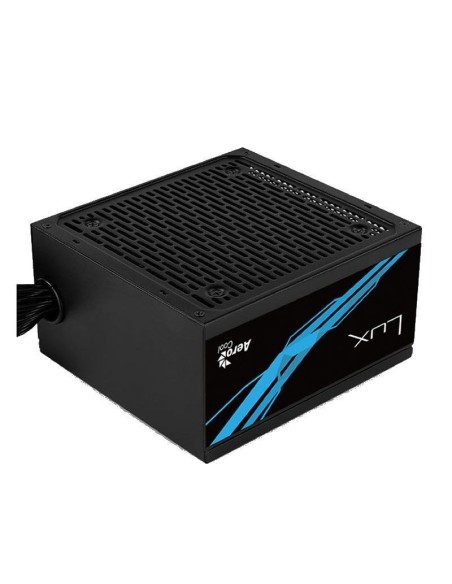 FUENTE DE ALIMENTACIÓN AEROCOOL LUX550 - 550W - VENTILADOR 12CM  - CABLES PLANOS - EFICIENCIA 80PLUS - Imagen 1