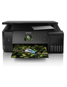 MULTIFUNCION EPSON WIFI ECOTANK ET-7700 - 32/32PPM - SCAN 1200*2400PPP - IMPR. DE DISCOS - ETHERNET - 2 BANDEJAS PAPEL - DEPÓSIT