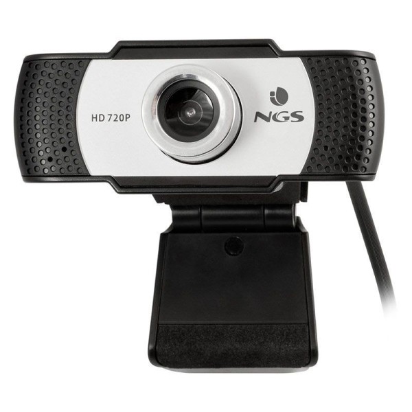 WEBCAM CON MICRÓFONO NGS XPRESSCAM720 - 1280*720 - CAMPO VISUAL 60º - BASE AJUSTABLE - USB - PLUG AND PLAY - Imagen 1
