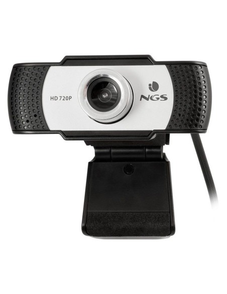 WEBCAM CON MICRÓFONO NGS XPRESSCAM720 - 1280*720 - CAMPO VISUAL 60º - BASE AJUSTABLE - USB - PLUG AND PLAY - Imagen 1