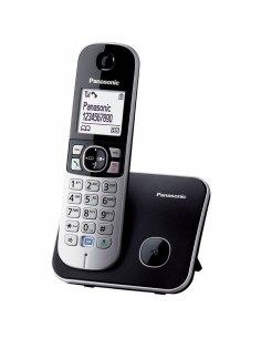 Teléfono Inalámbrico Panasonic KX-TG6811/ Negro - Imagen 1