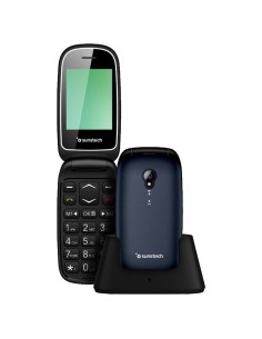 Teléfono Móvil Sunstech CELT17 para Personas Mayores/ Azul - Imagen 1