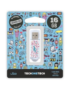 PENDRIVE TECH ONE TECH MUSIC DREAM 16GB USB 2.0 - Imagen 1