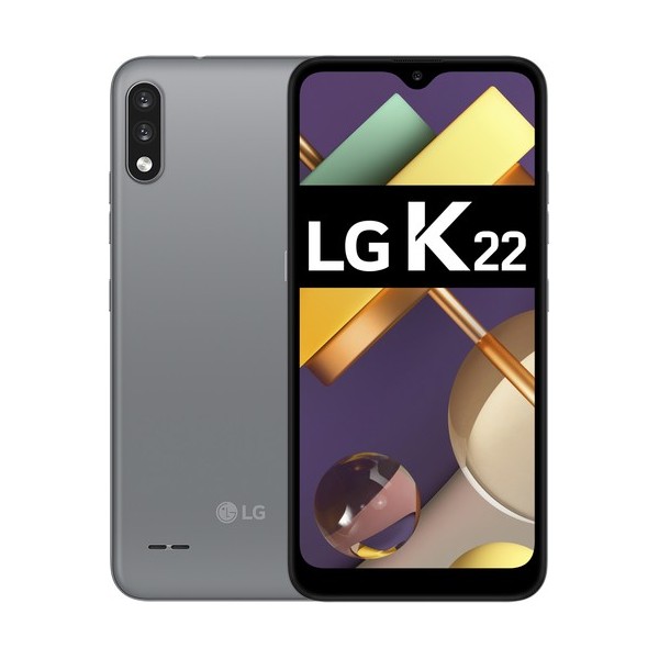 Smartphone LG K22 2GB/ 32GB/ 6.2'/ Titan - Imagen 1