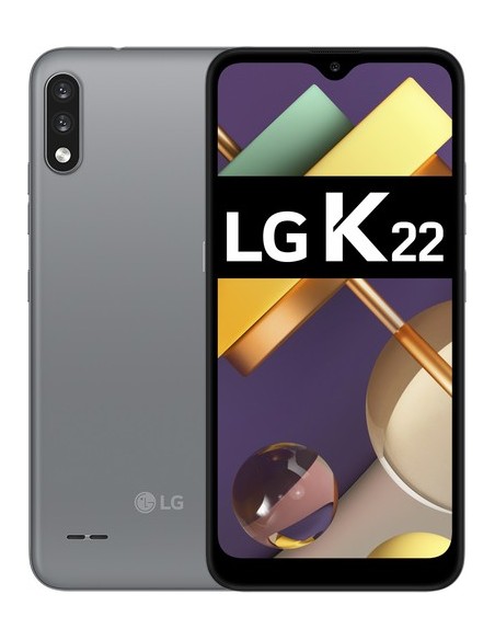 Smartphone LG K22 2GB/ 32GB/ 6.2'/ Titan - Imagen 1