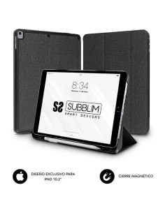 Funda Subblim Shock Case para Tablet iPad 10.2'/ Negra - Imagen 1