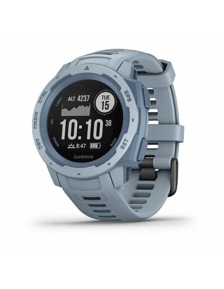 RELOJ DEPORTIVO CON GPS GARMIN INSTINCT AZUL CIELO - PANTALLA 23*23MM - MULTISPORT - SALUD - NOTIFICACIONES - 10ATM - Imagen 1