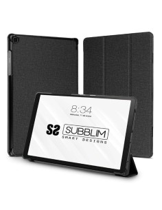 Funda Subblim Shock Case para Tablet Samsung Tab A7 T500/505 10.4'/ Negra - Imagen 1