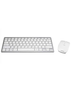 Teclado y Ratón Inalámbrico Tacens Levis Combo V2/ Blanco - Imagen 1