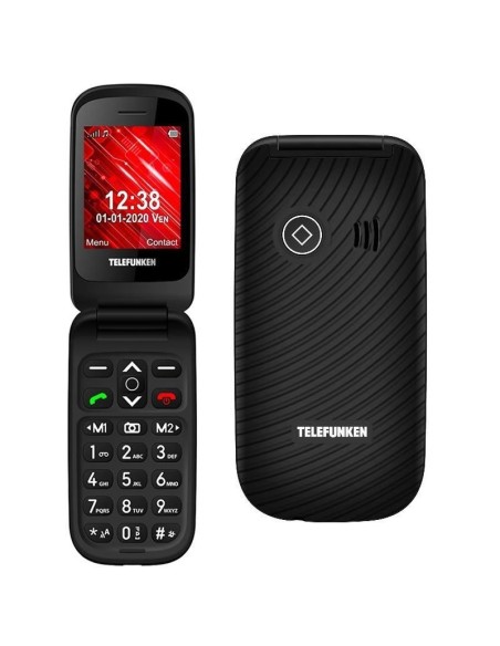 Teléfono Móvil Telefunken S440 para Personas Mayores/ Negro - Imagen 1