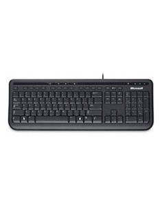 TECLADO MICROSOFT 600 WIRED NEGRO ESPAÑOL - Imagen 1