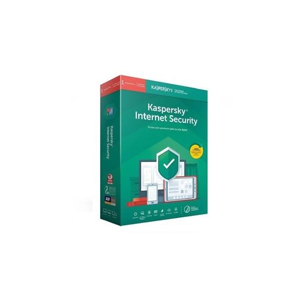 KASPERSKY INTERNET SECURITY 2020 1 LIC. M.DEV - Imagen 1