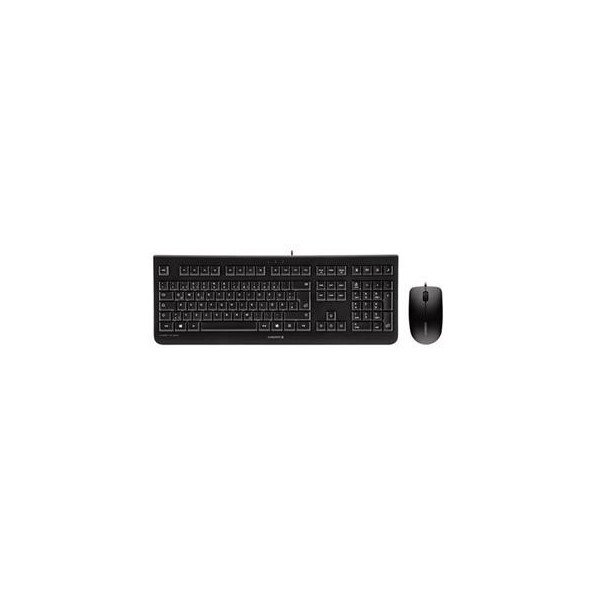 TECLADO Y RATON CHERRY USB DC 2000 NEGRO - Imagen 1