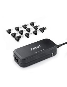 CARGADOR AUTOMATICO UNIVERSAL TOOQ TQLC-90BS02AT 90W 2XUSB 12 CONECTORES - Imagen 1