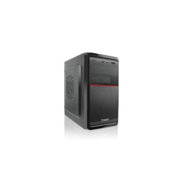 CAJA SEMITORRE TOOQ MICRO ATX TQC-4745DU3C-B NEGRA F.A.500W 2XUSB3 LECTOR TARJETAS