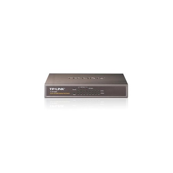 SWITCH 8 PUERTOS 10/100 TP-LINK 4 PoE - Imagen 1