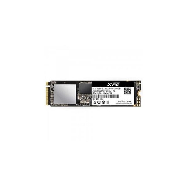 SSD M.2 2280 256GB ADATA SX8200PRO XPG NVME PCIE GEN3X4 R3500/W1200MB/s - Imagen 1