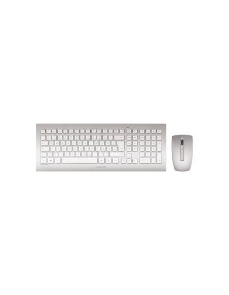 TECLADO Y RATON CHERRY INALAMBRICO DW 8000 SILVER· - Imagen 1
