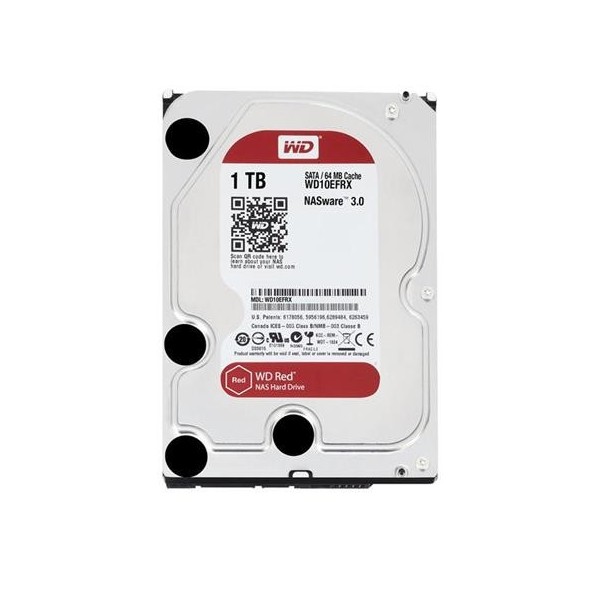 HD 3.5' WESTERN DIGITAL 1TB SATA 3 RED - Imagen 1