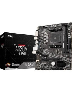 PLACA BASE MSI A520M-A PRO AM4 DDR4 - Imagen 1