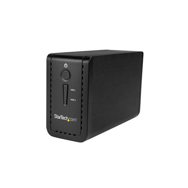 STARTECH USB 3.1 DUAL 3.IN HDD ENCLOSURE RAI· - Imagen 1