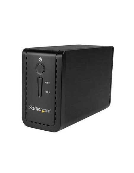 STARTECH USB 3.1 DUAL 3.IN HDD ENCLOSURE RAI· - Imagen 1