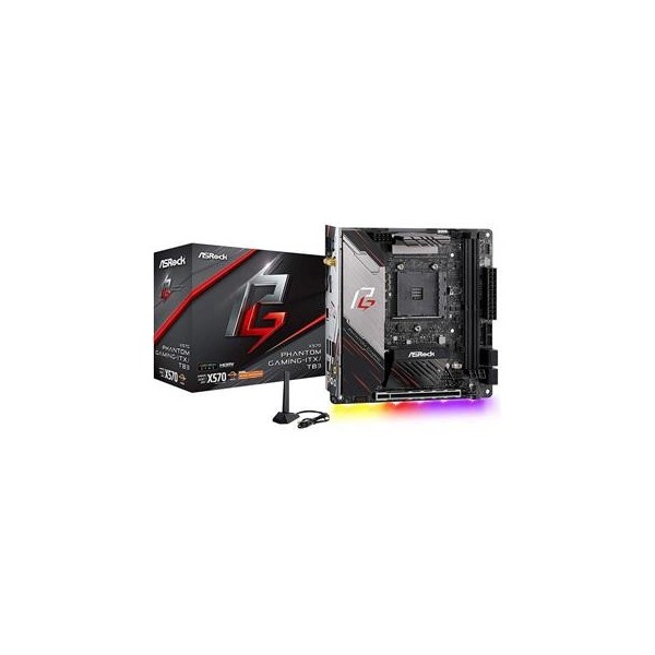 PLACA BASE ASROCK AM4 X570 PHANTOM GAMING-ITX/TB3· DESPRECINTADO - Imagen 1