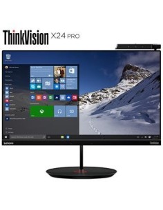 MONITOR LENOVO X24 23.8' IPS WEBCAM Mini DisplayPort ·DESPRECINTADO - Imagen 1