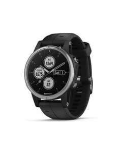 SMARTWATCH GARMIN FENIX 5S PLUS NEGRO/PLATA - Imagen 1