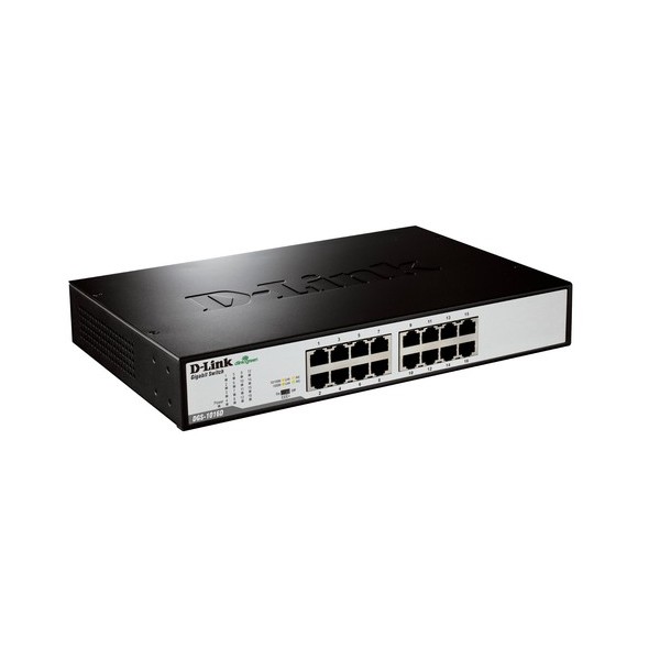 Switch D-Link DGS-1016D 16 Puertos/ RJ-45 Gigabit 10/100/1000 - Imagen 1