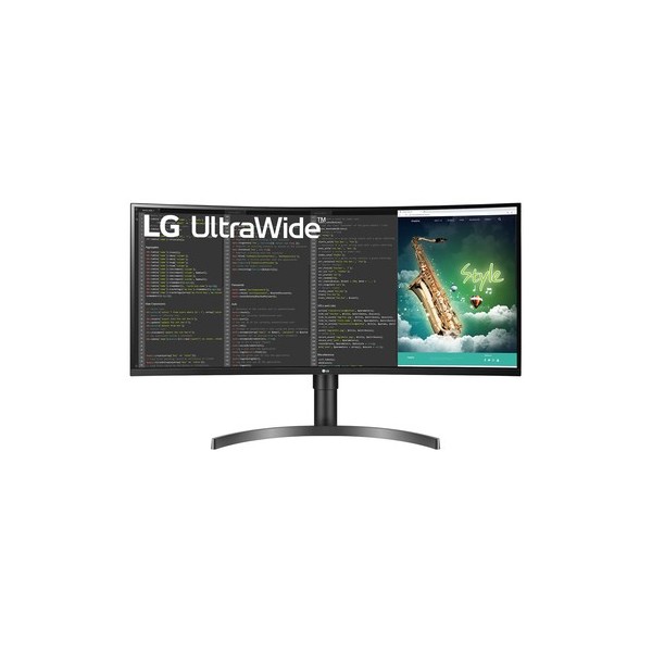 Monitor Ultrapanorámico Curvo LG 35WN65C-B 35'/ WQHD/ Multimedia/ Negro - Imagen 1