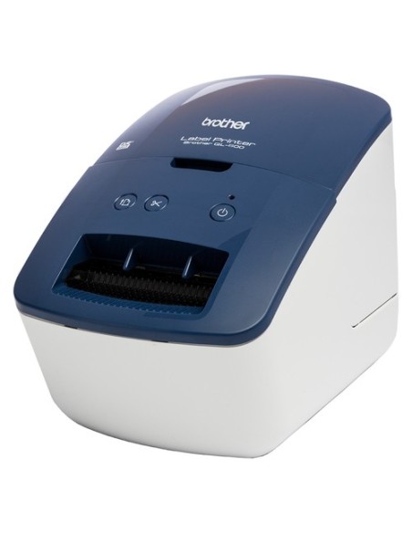 IMPRESORA DE ETIQUETAS TÉRMICA BROTHER QL-600B - 44 ETIQUETAS/MINUTO - ANCHO MÁXIMO ETIQUETA 62MM - USB2.0 - SOFTWARE DISEÑO P-T